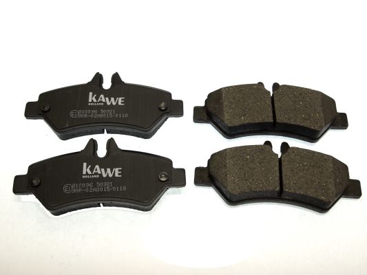 KAWE Комплект тормозных колодок, дисковый тормоз 810096