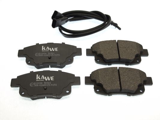 KAWE Комплект тормозных колодок, дисковый тормоз 810098