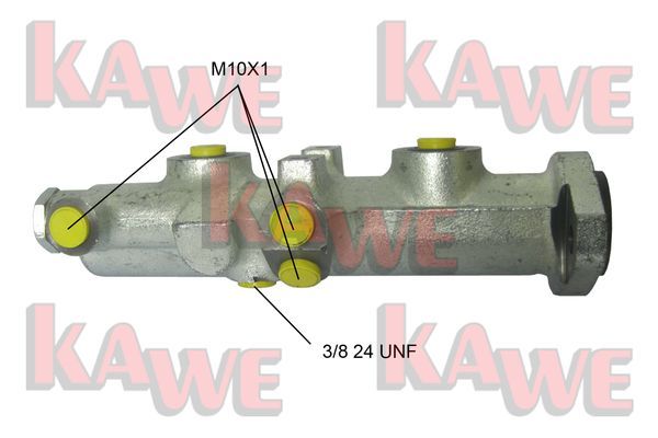 KAWE Главный тормозной цилиндр B1243