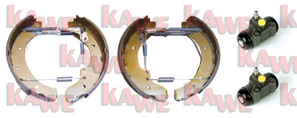 KAWE Комплект тормозных колодок OEK050