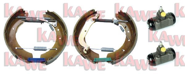 KAWE Комплект тормозных колодок OEK051