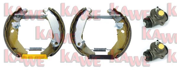 KAWE Комплект тормозных колодок OEK162