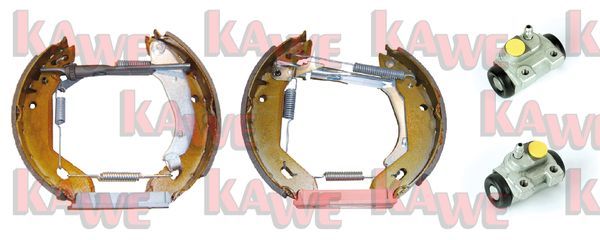 KAWE Комплект тормозных колодок OEK214