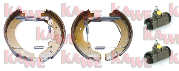 KAWE Комплект тормозных колодок OEK307