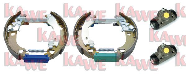 KAWE Комплект тормозных колодок OEK363