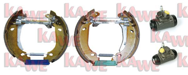 KAWE Комплект тормозных колодок OEK511