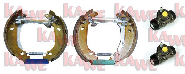 KAWE Комплект тормозных колодок OEK514