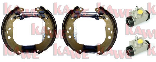 KAWE Комплект тормозных колодок OEK543