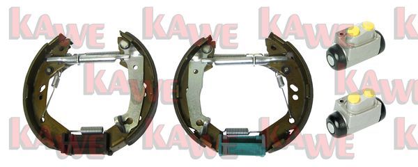 KAWE Комплект тормозных колодок OEK701