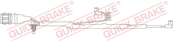 KAWE Контрольный контакт, контроль слоя тормозных колод WS0237A