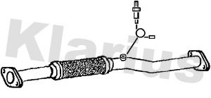 KLARIUS Труба выхлопного газа 142759