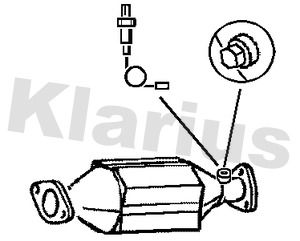 KLARIUS katalizatoriaus keitiklis 311692