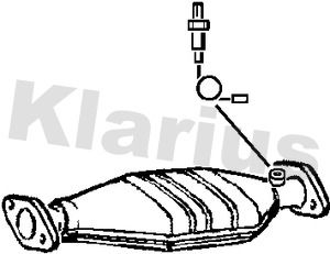 KLARIUS Катализатор 311717