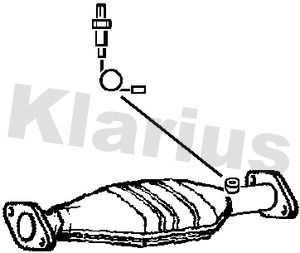 KLARIUS Катализатор 311791