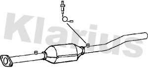 KLARIUS katalizatoriaus keitiklis 311818