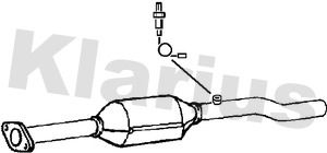 KLARIUS katalizatoriaus keitiklis 311894