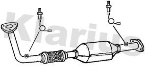 KLARIUS katalizatoriaus keitiklis 321456