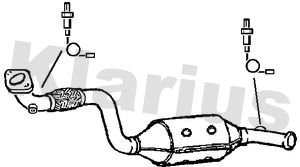 KLARIUS Катализатор 321629