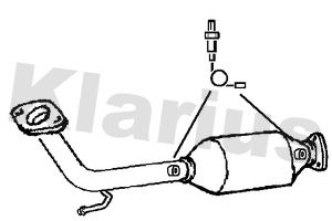 KLARIUS Катализатор 321976