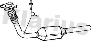 KLARIUS katalizatoriaus keitiklis 322089