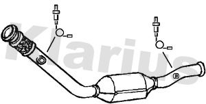 KLARIUS katalizatoriaus keitiklis 322265