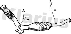 KLARIUS katalizatoriaus keitiklis 322267