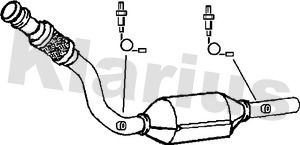 KLARIUS katalizatoriaus keitiklis 322602