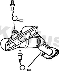 KLARIUS katalizatoriaus keitiklis 322648