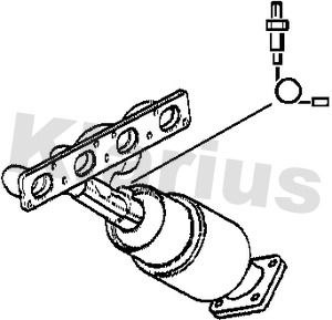 KLARIUS Катализатор 322653