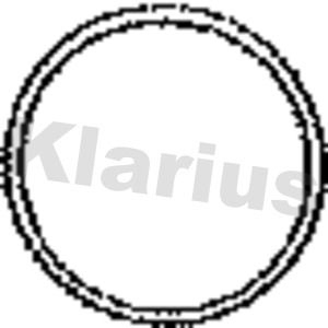 KLARIUS Прокладка, труба выхлопного газа 410059