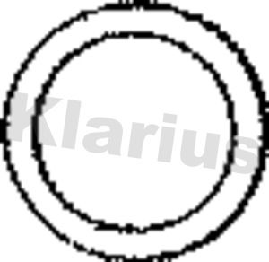 KLARIUS Уплотнительное кольцо, труба выхлопного газа 410270