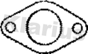 KLARIUS Прокладка, труба выхлопного газа 410533