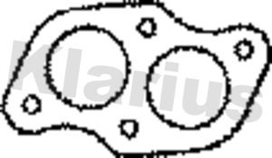 KLARIUS Прокладка, труба выхлопного газа 410793