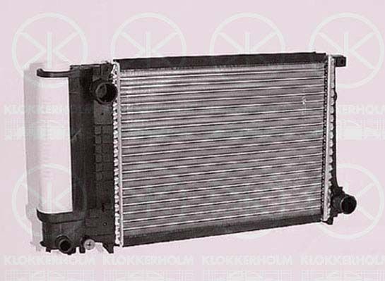 KLOKKERHOLM radiatorius, variklio aušinimas 0060302135