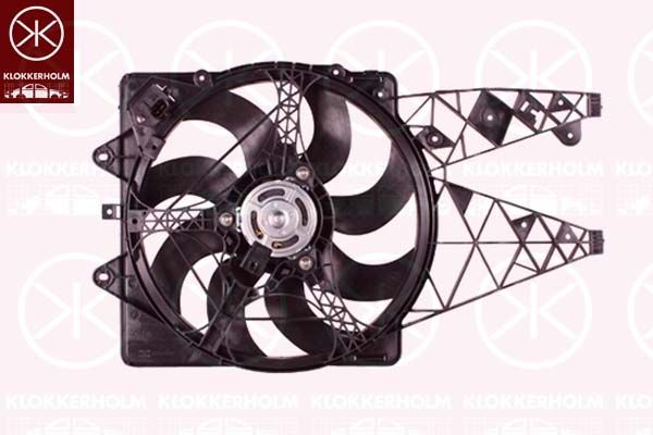 KLOKKERHOLM ventiliatorius, radiatoriaus 01102601