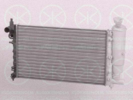 KLOKKERHOLM radiatorius, variklio aušinimas 0518302116