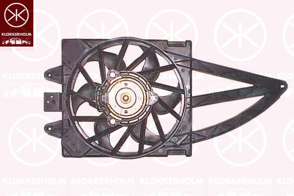 KLOKKERHOLM Вентилятор, охлаждение двигателя 20082603