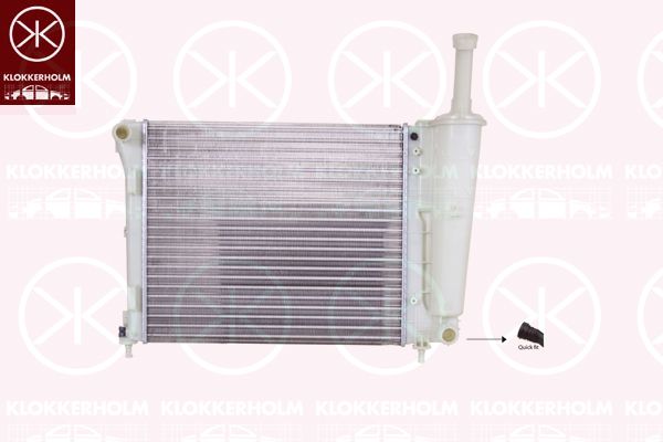 KLOKKERHOLM radiatorius, variklio aušinimas 2013302345