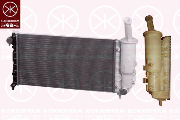 KLOKKERHOLM radiatorius, variklio aušinimas 2023302275