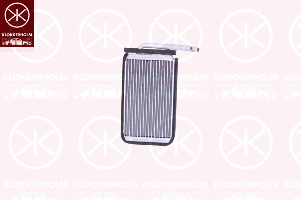 KLOKKERHOLM Теплообменник, отопление салона 2515306215