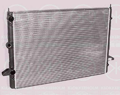 KLOKKERHOLM radiatorius, variklio aušinimas 2582302135