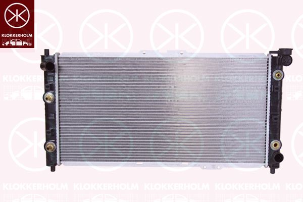 KLOKKERHOLM Радиатор, охлаждение двигателя 3471302113