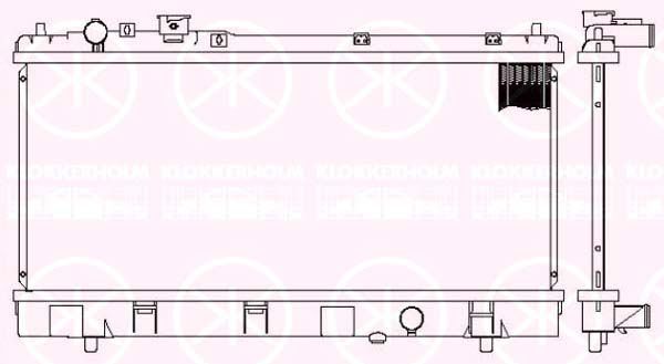 KLOKKERHOLM radiatorius, variklio aušinimas 3475302151