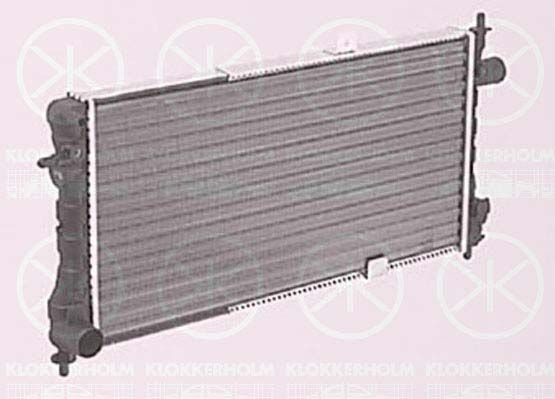 KLOKKERHOLM radiatorius, variklio aušinimas 5021302054