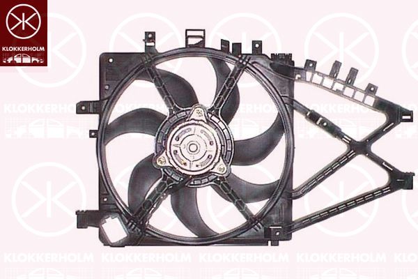 KLOKKERHOLM ventiliatorius, radiatoriaus 50232604