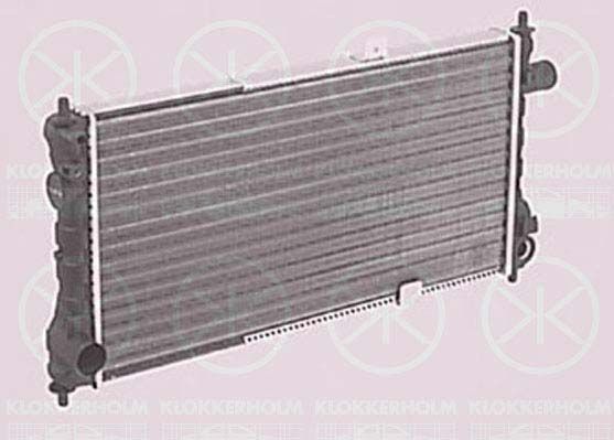 KLOKKERHOLM radiatorius, variklio aušinimas 5048302050
