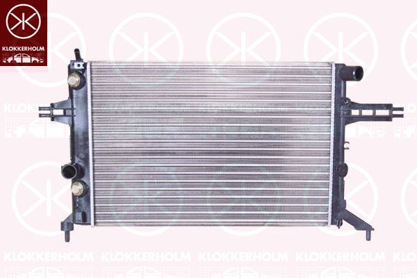 KLOKKERHOLM radiatorius, variklio aušinimas 5051302256