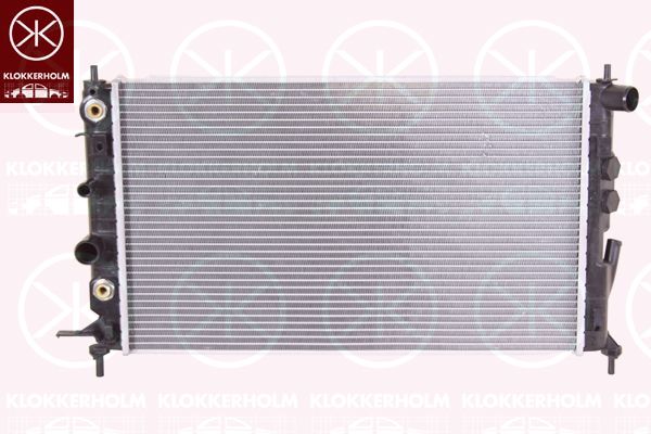 KLOKKERHOLM Радиатор, охлаждение двигателя 5077302222