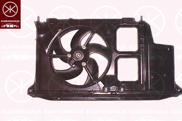 KLOKKERHOLM ventiliatorius, radiatoriaus 55072603