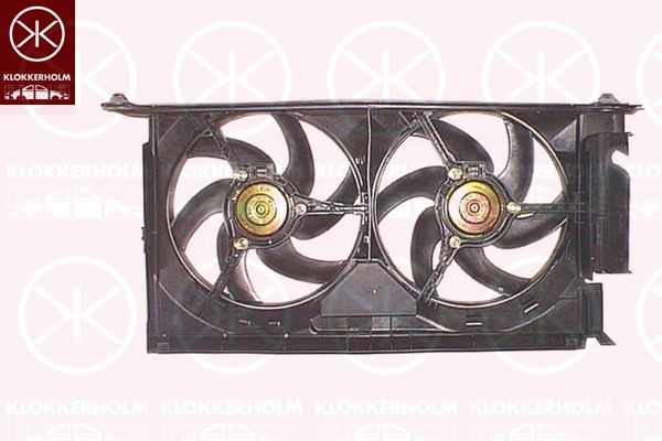 KLOKKERHOLM ventiliatorius, radiatoriaus 55602601